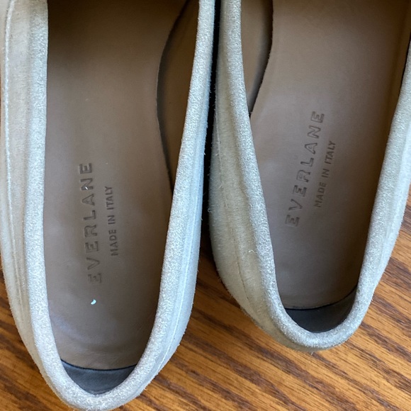 Everlane Cream Suede Modern Loafer size 9 - Picture 6 of 6